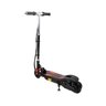 Patinete Elétrico com Banco Scooter 80kg Preto e Vermelho 24W - Preto - 3