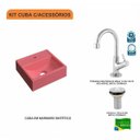 Ver imagem 3 de Kit Cuba Q32 com Torneira 1198 Metal e Válvula 1" Compace