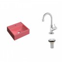 Ver imagem 2 de Kit Cuba Q32 com Torneira 1198 Metal e Válvula 1" Compace