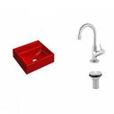 Ver imagem 2 de Kit Cuba Q32 com Torneira 1198 Metal e Válvula 1" Compace