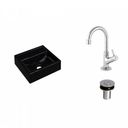 Ver imagem 2 de Kit Cuba Q32 com Torneira 1198 Metal e Válvula Click 1''b Compace