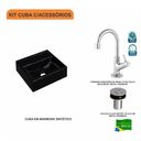 Ver imagem 3 de Kit Cuba Q32 com Torneira 1198 Metal e Válvula Click 1''b Compace
