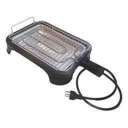 Churrasqueira Elétrica Alfa Suportel P1217a Portátil e Pratica Grill Preta 110v - 3