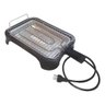 Churrasqueira Elétrica Alfa Suportel P1217a Portátil e Pratica Grill Preta 110v - 3