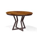 Ver imagem 1 de Mesa Zurique Redonda 1,20 M Madeira Teca Art'ferro