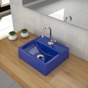 Ver imagem 1 de Kit Cuba Q32 com Torneira 1198 Metal 1/4 Volta