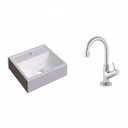 Ver imagem 2 de Kit Cuba Q32 com Torneira 1198 Metal 1/4 Volta