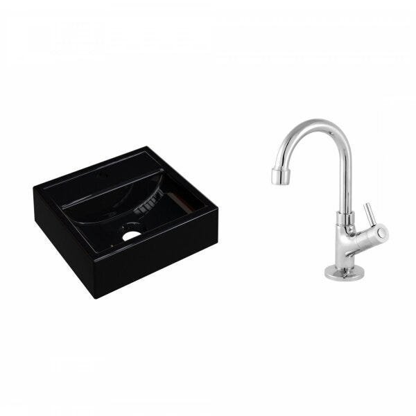 Kit Cuba Q32 com Torneira 1198 Metal 1/4 Volta - 2