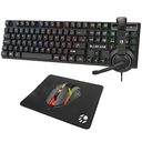 Ver imagem 1 de Kit Gamer 4 X 1 Teclado Rainbow + Mouse Headset e Mousepad