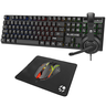 Kit Gamer 4 X 1 Teclado Rainbow + Mouse Headset e Mousepad - 1