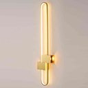 Ver imagem 2 de Arandela Led Dourado 25w Ca028-do