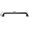 Alças Barra de Apoio 80cm Banheiro Idoso Deficiente Preto - 5