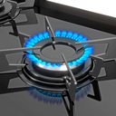 Ver mais imagens de Fogão Itatiaia Electra Glass 5 Bocas - Mesa de Vidro - Acendimento Automático - Preto