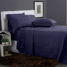 Kit Colcha Cobre Leito New Every Day Casal Boston Marinho Sonhare Sultan - 3