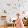 Adesivo de Parede Infantil Fadas em Aquarela - 4