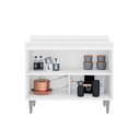 Ver imagem 5 de Balcão de Cozinha com Tampo Wollo Mdp/bp Branco G96 - Gran Belo