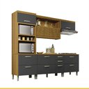 Ver imagem 2 de Cozinha 4 Peças 7 Portas 5 Gavetas Nesher Princesa Mdf