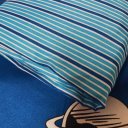 Ver imagem 3 de Jogo de Lençol Infantil 3 Peças 180 Fios Poliéster Estampado Corttex Galáxia Azul