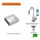 Ver imagem 3 de Kit Cuba Q32 com Torneira Luxo 1195 e Válvula 1 Pol.