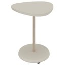 Ver imagem 5 de Mesa de Apoio Lateral Oval Bel - 100% Mdf Off White