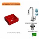 Ver imagem 3 de Kit Cuba Q32 com Torneira Luxo 1195 e Válvula Click 1"b Compace