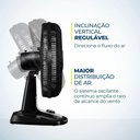 Ver imagem 6 de Ventilador de Mesa Super Turbo 8 Pás Mondial Vtx-40-crystal Vent 40cm Vtx-40-crystal 220v/60hz .