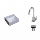 Ver imagem 2 de Kit Cuba Q32 com Torneira Luxo 1195 e Válvula Click 1"b Compace