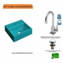 Ver imagem 3 de Kit Cuba Q32 com Torneira Luxo 1195 e Válvula Click 1 Pol.