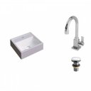 Ver imagem 2 de Kit Cuba Q32 com Torneira Luxo 1195 e Válvula Click 1 Pol.