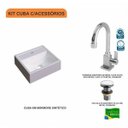 Ver imagem 3 de Kit Cuba Q32 com Torneira Luxo 1195 e Válvula Click 1 Pol.