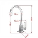 Ver imagem 7 de Kit Cuba Q32 com Torneira Luxo 1195 e Válvula Click 1 Pol.