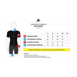 Conjunto Ciclismo Feminino Gpx Step-P - 3