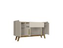 Ver imagem 4 de Aparador Buffet Future Off-White/Cinamomo