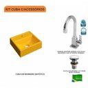 Ver imagem 3 de Kit Cuba Q32 com Torneira Luxo 1195 e Válvula Click 1 Pol. 1/2