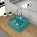 Ver imagem 1 de Kit Cuba Q32 com Torneira Luxo 1195 e Válvula Click 1 Pol. 1/2