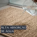 Ver imagem 2 de Tapete Pátio para Banheiro Marrom:0,50x0,60