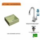Ver imagem 3 de Kit Cuba Q32 com Torneira Luxo 1195 e Válvula Click 1 Pol. 1/2