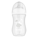 Ver imagem 1 de Mamadeira Buba Easy Flow Branco Nuvem Anticólica Kit 2 Peças