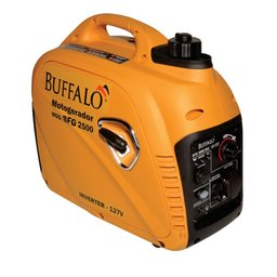 Motogerador À Gasolina Inverter 4T Buffalo BFG 2500 Partida Manual 2.5 Kw - 1