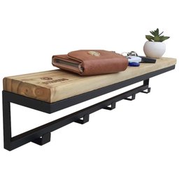Kit Sapateira Sd 5001-60 + Cabideiro 5004 Preto - 5