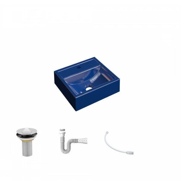 Kit Cuba Q32 com Válvula 1 Pol. e Sifão PVC e Flexivel - 2