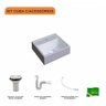 Kit Cuba Q32 com Válvula 1 Pol. e Sifão Pvc e Flexivel - 3