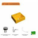 Ver imagem 3 de Kit Cuba Q32 com Válvula Click 1 Pol. e Sifão Pvc e Flexivel