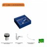 Kit Cuba Q32 com Válvula Click 1 Pol. e Sifão Pvc e Flexivel - 3