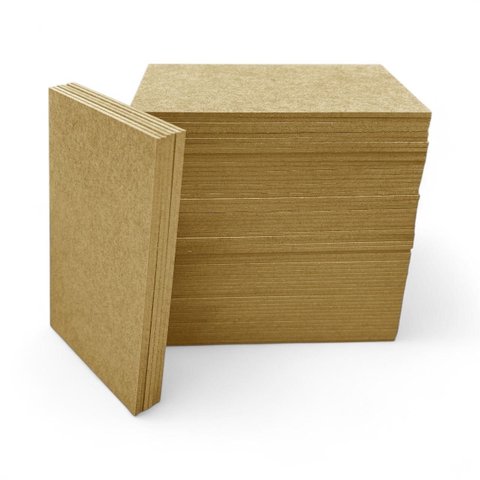 Placa A4 10 Unidades 21x29,7cm MDF 3mm