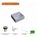 Ver imagem 3 de Kit Cuba Q32 com Válvula Click 1 Pol. e Sifão Pvc e Flexivel