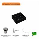 Ver imagem 3 de Kit Cuba Q32 com Válvula Click 1 Pol. e Sifão Pvc e Flexivel