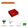 Kit Cuba Q32 com Válvula Click 1 Pol. e Sifão Pvc e Flexivel - 3