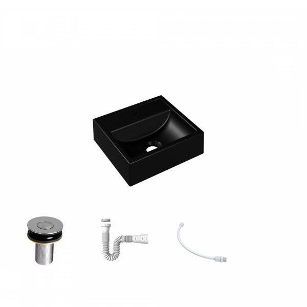Kit Cuba Q32 com Válvula Click 1 Pol. e Sifão PVC e Flexivel - 2