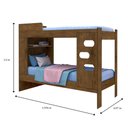 Ver imagem 3 de Cama Beliche de Solteiro Floripa J&a Móveis